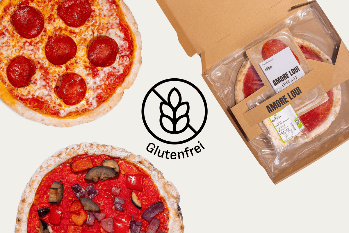 Die glutenfreie Pizza, die keine Kompromisse kennt.